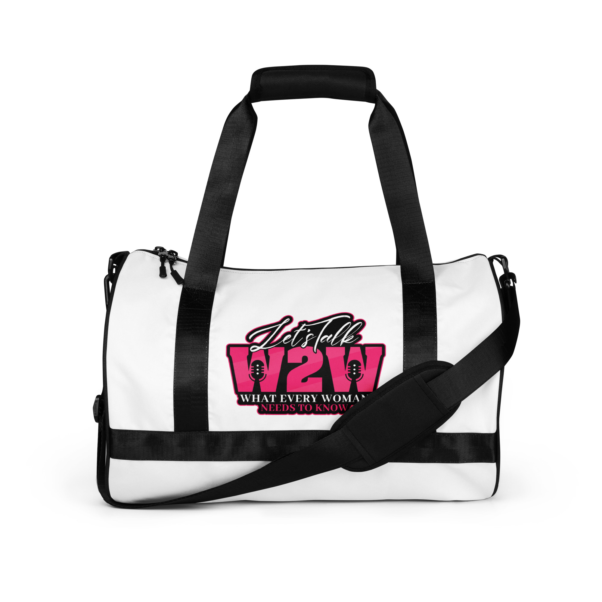 All-over print gym bag